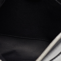 Montblanc Black Leather Sartorial Zip Messenger Bag