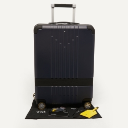 Montblanc Navy Blue Polycarbonate Cabin Trolley 55CM