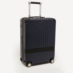 Montblanc Navy Blue Polycarbonate Cabin Trolley 55CM