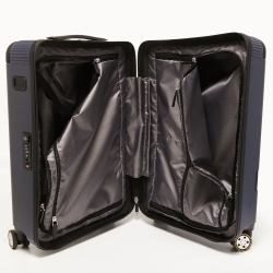 Montblanc Navy Blue Polycarbonate Cabin Trolley 55CM