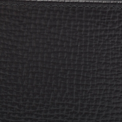 Pre Owned Montblanc Black Leather Meisterstuck 6CC Bifold Wallet