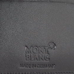 Pre Owned Montblanc Black Glossy Leather Meisterstück 4CC Bifold Wallet