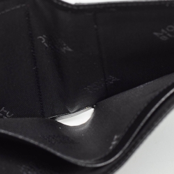 Pre Owned Montblanc Black Glossy Leather Meisterstück 4CC Bifold Wallet