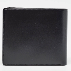 Pre Owned Montblanc Black Glossy Leather Meisterstück 4CC Bifold Wallet