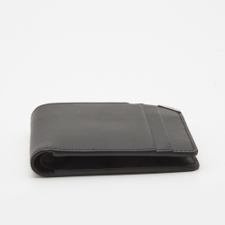 Pre Owned Montblanc Black Leather Urban Spirit 6CC Wallet