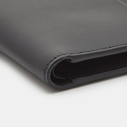 Pre Owned Montblanc Black Leather Urban Spirit 6CC Wallet