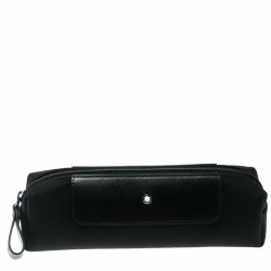 Pre Owned Montblanc Black Fabric Meisterstuck Pen Pouch