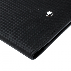 Pre Owned Montblanc Black Leather Extreme Passport Holder