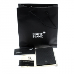 Pre Owned Montblanc Black Leather Extreme Passport Holder