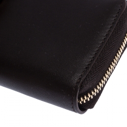 Pre Owned Montblanc Brown Leather 2 Pen Zip Pouch