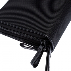 Pre Owned Montblanc Black Nylon and Leather Nightflight Travel Organizer