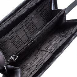 Pre Owned Montblanc Black Nylon and Leather Nightflight Travel Organizer
