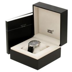 Montblanc Black Stainless Steel Tradition Men's Wristwatch 42 mm