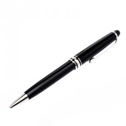 Pre Owned Montblanc Black Meisterstuck Platinum Coated Classique Ballpoint Pen