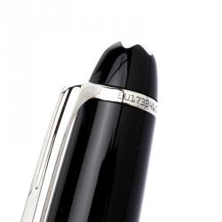 Pre Owned Montblanc Black Meisterstuck Platinum Coated Classique Ballpoint Pen