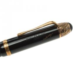 Pre Owned Montblanc The Writers Edition Voltaire Limited Edition 1995 Fountain Pen, 18k Gold Nib