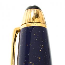Pre Owned Montblanc Meisterstuck Ramses II 146 Vermeil & Lapis Lazuli Fountain Pen