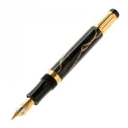 Pre Owned Montblanc Patron of Art Edition Hommage à Alexander the Great 4810 Limited Edition Fountain Pen, with a 18k Gold Nib