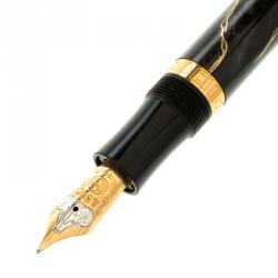 Pre Owned Montblanc Patron of Art Edition Hommage à Alexander the Great 4810 Limited Edition Fountain Pen, with a 18k Gold Nib