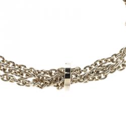 Pre Owned Montblanc Caress of a Star Toggle Chain Bracelet