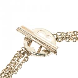 Pre Owned Montblanc Caress of a Star Toggle Chain Bracelet
