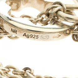 Pre Owned Montblanc Caress of a Star Toggle Chain Bracelet