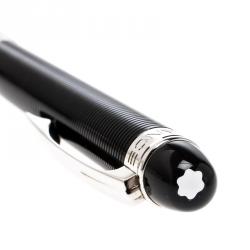Pre Owned Montblanc Black Resin Silver Tone StarWalker Ballpoint Pen