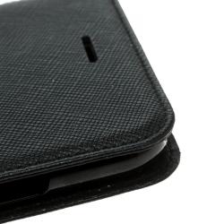 Pre Owned Montblanc Black Leather Flipside Apple iPhone 8 Plus Case