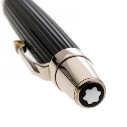 Pre Owned Montblanc Boheme Doue Ligne Resin Gold Tone Ballpoint Pen 