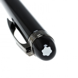 Pre Owned Montblanc StarWalker Black Resin Gunmetal Finish Ballpoint Pen