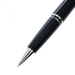 Pre Owned Montblanc PIX Black Resin Platinum Finish Rollerball Pen