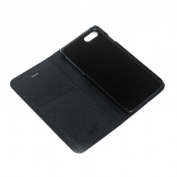 Pre Owned Montblanc Black Leather iPhone 7 Flip Case