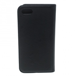 Pre Owned Montblanc Black Leather iPhone 7 Flip Case