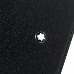 Pre Owned Montblanc Black Leather iPhone 7 Flip Case