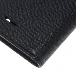 Pre Owned Montblanc Black Leather iPhone 7 Flip Case