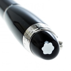 Pre Owned Montblanc StarWalker Black Resin Silver Tone Fineliner Pen