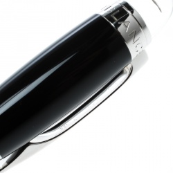 Pre Owned Montblanc StarWalker Black Resin Silver Tone Fineliner Pen