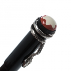 Pre Owned Montblanc Heritage Collection Rouge Et Noir Ballpoint Pen
