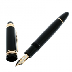 Pre Owned Montblanc Meisterstück 75th Anniversary Diamond Resin Fountain Pen
