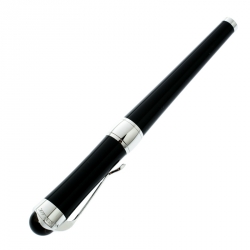Montblanc Etoile Diamond Black Resin Platinum Finish Rollerball Pen