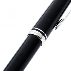 Montblanc Black Generation Resin Silver Tone Ballpoint Pen