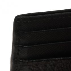 مملوكة مسبقًا Montblanc Black Meiserstruck Card Holder