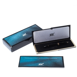 Pre Owned Montblanc Black Resin Meisterstuck Classique LeGrand Fountain Pen