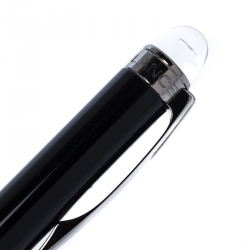 Pre Owned Montblanc StarWalker Midnight Black Resin Ruthenium Coated Ballpoint Pen