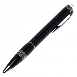 Pre Owned Montblanc StarWalker Midnight Black Resin Ruthenium Coated Ballpoint Pen