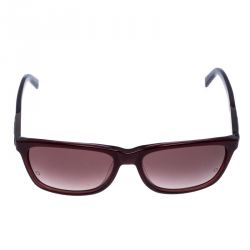 Pre Owned Montblanc Burgundy Gradient MB 461S Square Sunglasses