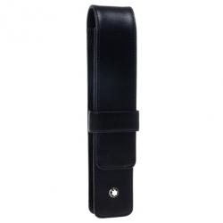Pre Owned Montblanc Meisterstuck Leather Sienna Single Pen Pouch