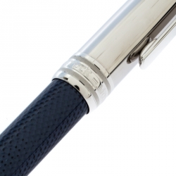 Pre Owned Montblanc Meisterstück Solitaire Doué Blue Hour Classique Ballpoint Pen
