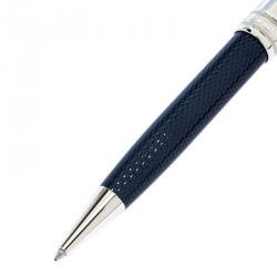 Pre Owned Montblanc Meisterstück Solitaire Doué Blue Hour Classique Ballpoint Pen