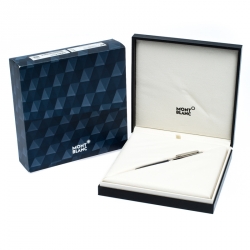 Pre Owned Montblanc Meisterstück Solitaire Doué Blue Hour Classique Ballpoint Pen